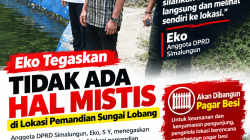 Eko Tegaskan Tidak Ada Hal Mistis di Sungai Lobang, Pagar Besi Akan Dibangun