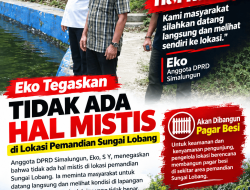 Eko Tegaskan Tidak Ada Hal Mistis di Sungai Lobang, Pagar Besi Akan Dibangun