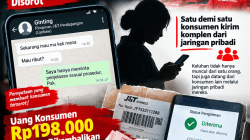 Uang Konsumen Rp198 Ribu Dikembalikan, Persoalan Paket J&T Perdagangan Masih Dipertanyakan