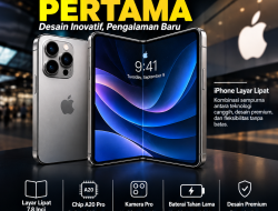 Apple Hadirkan iPhone Layar Lipat Pertama